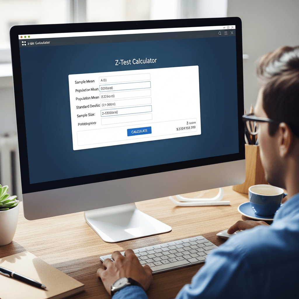 How to Use a Z Test Calculator for Accurate Data Analysis